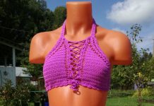 Вязаные купальники: выбор пряжи