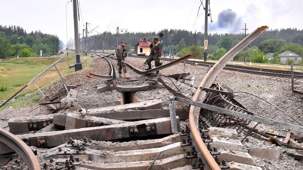 Украинские войска обстреляли Первомайск из минометов