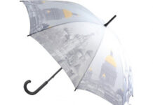 Зонтик с логотипом: оригинальная реклама