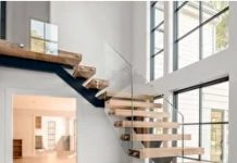 Варианты лестниц на второй этаж