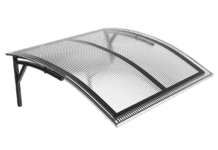 Виды козырьков над крыльцом