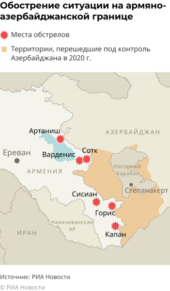 Чавушоглу поддержал Азербайджан в конфликте на границе с Арменией