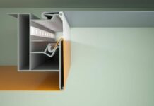 Как используется гарпун для натяжных потолков?