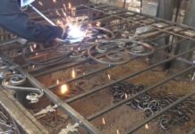 Сварочные работы: изготовление металлических ворот