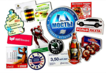 Разнообразие рекламной магнитной продукции