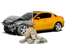 Особенности продажи битого автомобиля