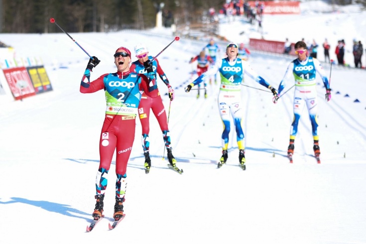 Пол Голберг на финише обошёл Йоханнеса Клебо в марафоне на чемпионате мира — 2023