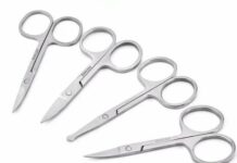 Косметические ножницы: виды и особенности