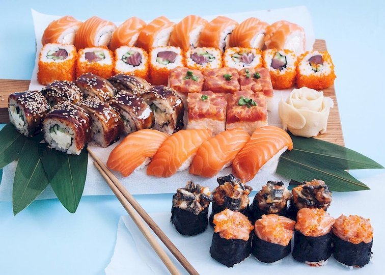 Особенности выбора суши с доставкой на дом