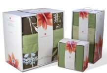 Варианты упаковки постельного белья