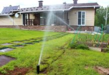 Организация полива на участке