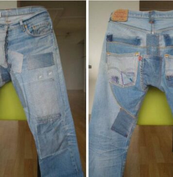 Как можно отремонтировать джинсы?