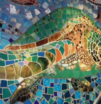 Мозаичное панно из стекла Мозаичное панно из стекла