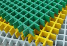 В каких областях применяется стеклопластиковый решетчатый настил