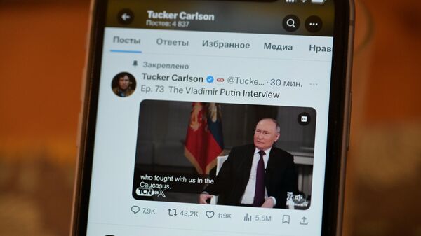 Интервью Путина могут заблокировать в Х и YouTube, считают в Госдуме