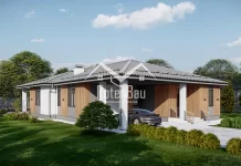 Чем интересны дома из блоков с навесом для машины