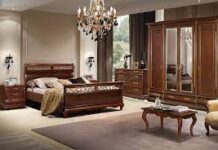 Ключевые особенности мебели для спальни в стиле ар-деко