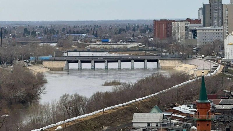 Шумков сообщил о движении большого водного массива по реке Тобол к Кургану