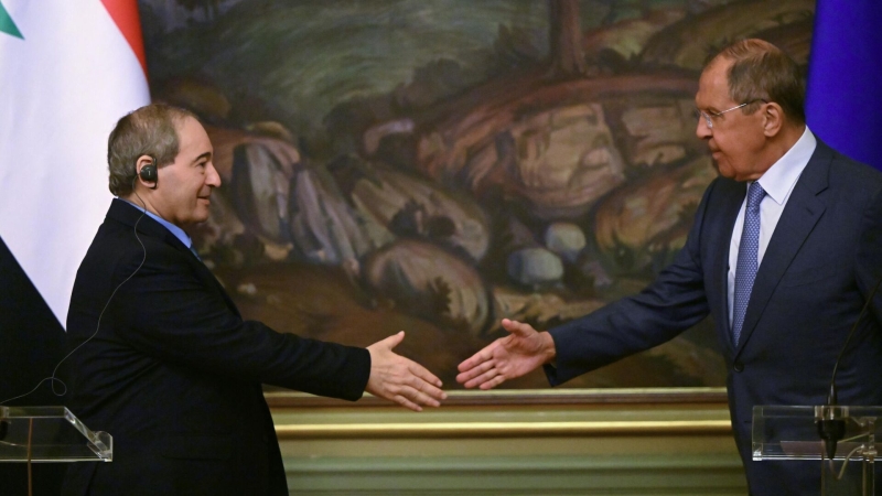 Лавров и глава МИД Сирии обсудили развитие двусторонних связей