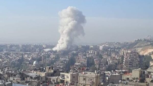 При атаке Израиля на пригород Дамаска пострадали восемь сирийских военных