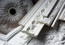 Преимущества и особенности использования гипсовой лепнины в интерьере