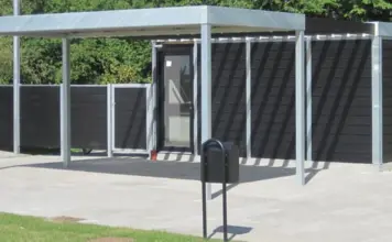 Как проходит установка навеса для машин