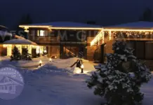 Украшение дома и участка гирляндами: идеи и советы для создания праздничного настроения