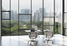 Преимущества использования алюминиевых окон в офисных зданиях