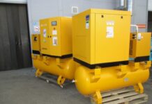 Винтовые компрессоры BERG для промышленного применения