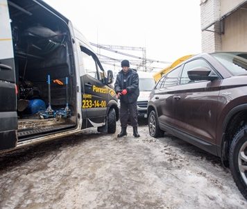 Профессиональный выездной шиномонтаж