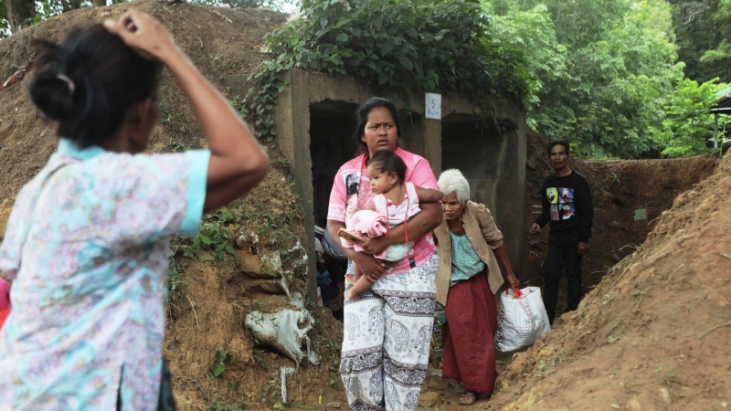 Тайская армия утверждает, что Камбоджа атаковала мирных жителей