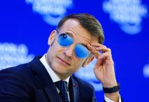Курятник в Давосе притих: Петушистый Макрон с опаской ждет, когда зайдет Трамп. Кто у него сегодня на суп?